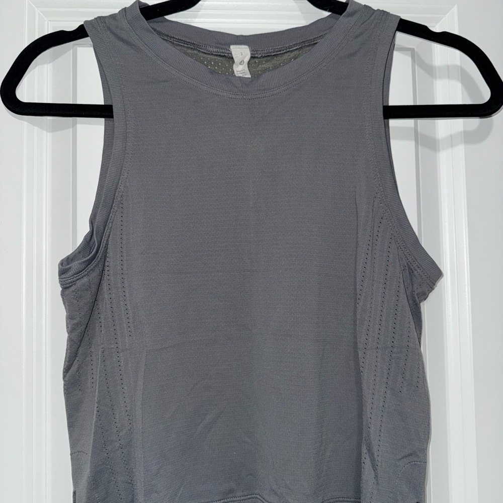 lululemon athletica Charcoal Tank Top